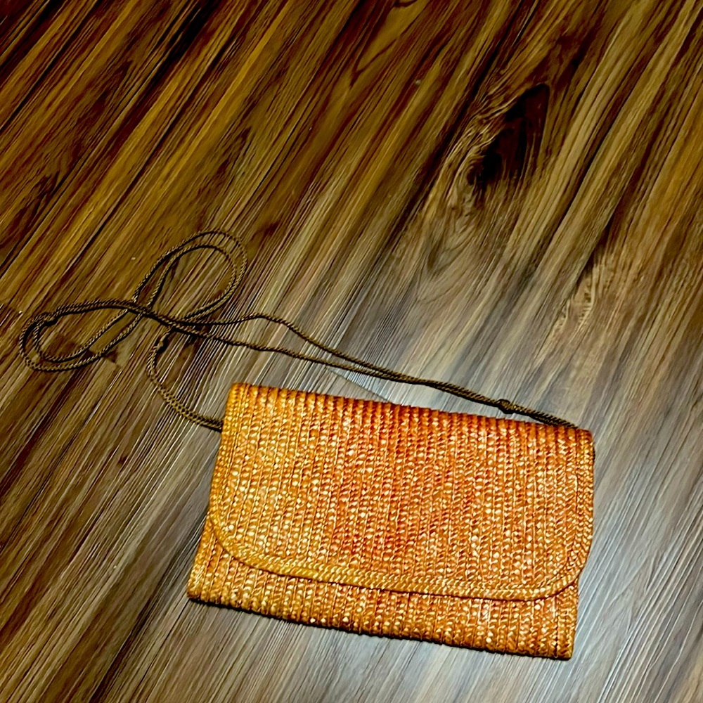 Rattan CrossBody Bag